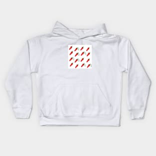 Red hot chilli paper Kids Hoodie